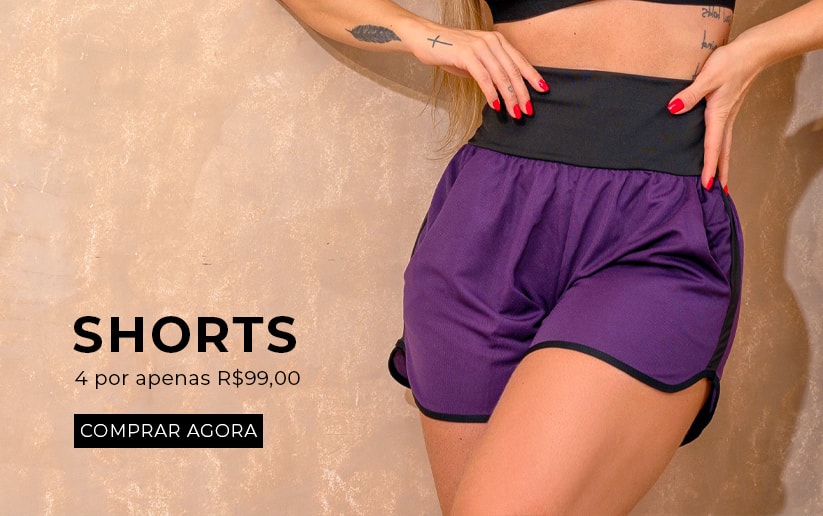 Short Fitness | Melhores Ofertas | Fitmoda