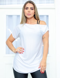 Blusa Feminina Dry Fit Branco | Ref: 3.3.2434-02