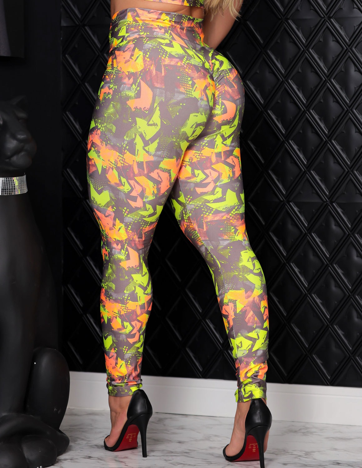 Calça Fitness Feminina Empina Bumbum Estampada