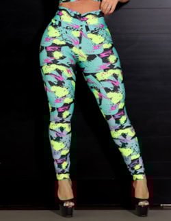 Calça Feminina Fitmoda Empina Bumbum Estampada