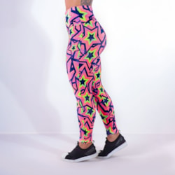 Calça Feminina Fitness Estampada | Ref: 4.4.1618-3171