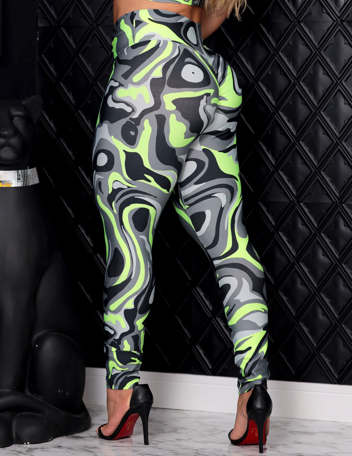 Calça Legging Empina Bumbum Estampada Feminina para Academia