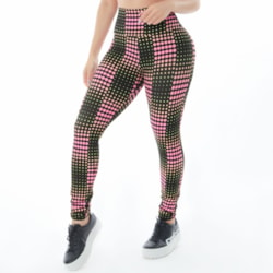 Calça Legging Fitness com Cós Alto Estampada | Ref: 4.4.4381-3209