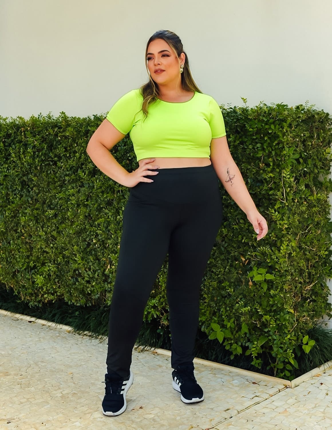 Calça cos best sale alto plus size