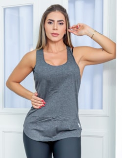 Camiseta Regata Feminina Nadador para Academia