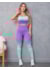 Roxo com Verde