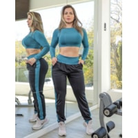 Preto e Verde Miitar