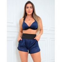 Azul Marinho e Preto