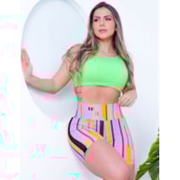 Verde Neon e Estampa 3335