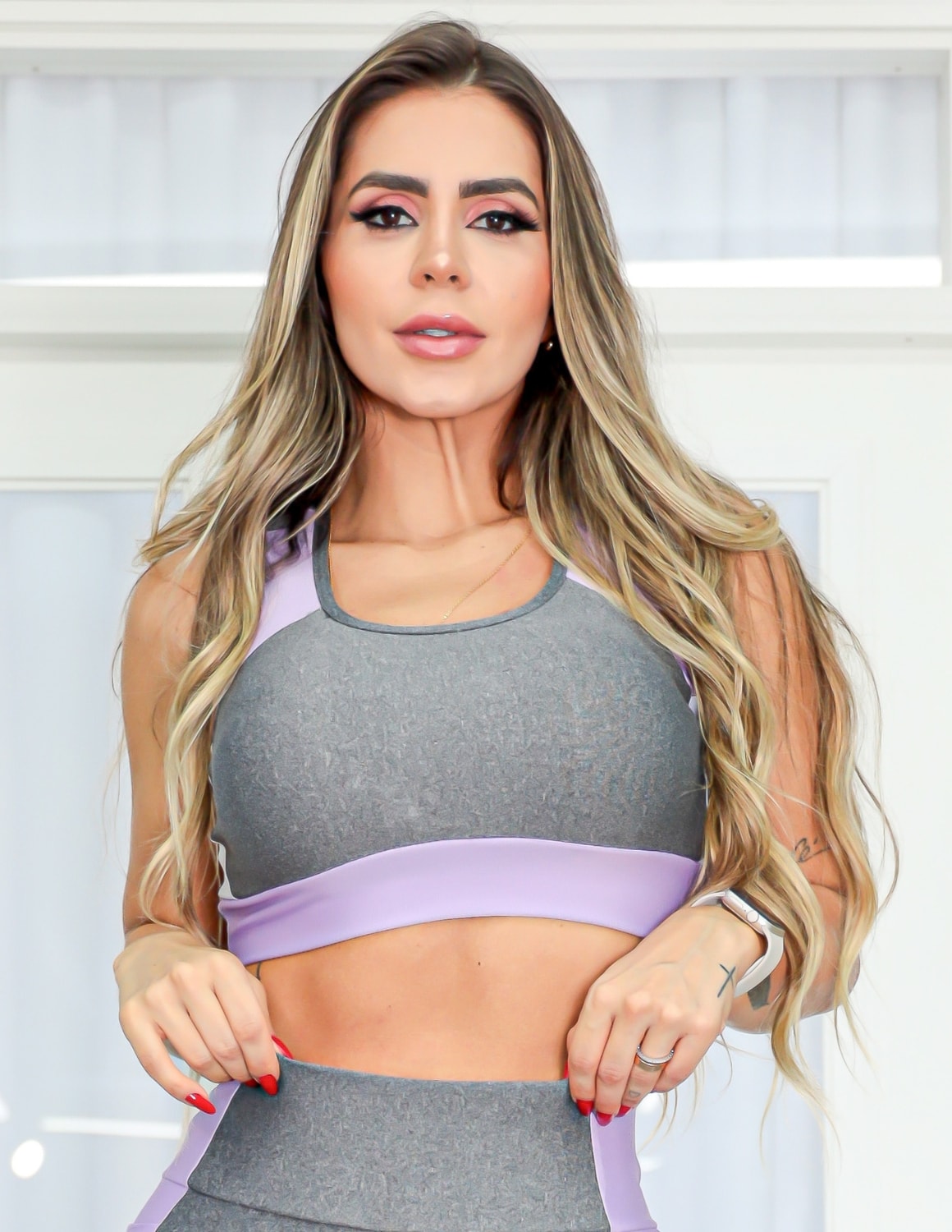 Cropped Feminino para Academia Estilo Nadador sem Bojo
