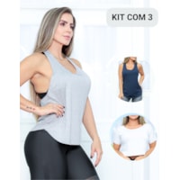 Preto Branco e Azul Marinho