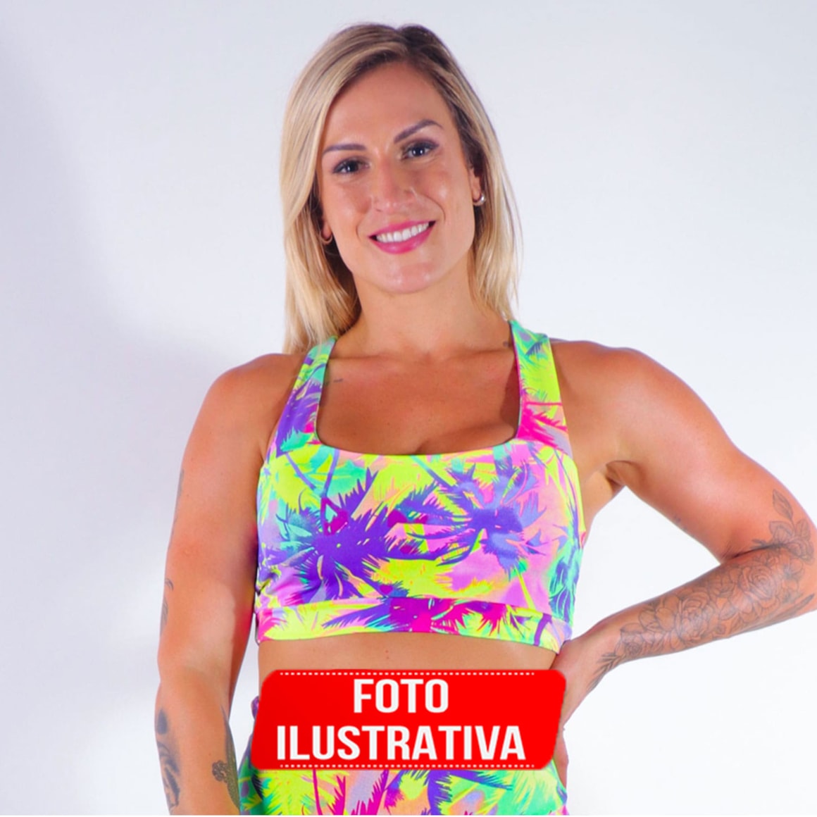 Kit com 3 Croppeds Estampados | Ref: KITTOP-11