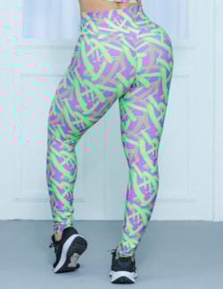 Legging Fitmoda Estampada Valoriza Bumbum Feminina