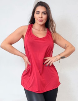 Regata Fitness Vinho em Dry Fit | Ref: 3.3.2501-24