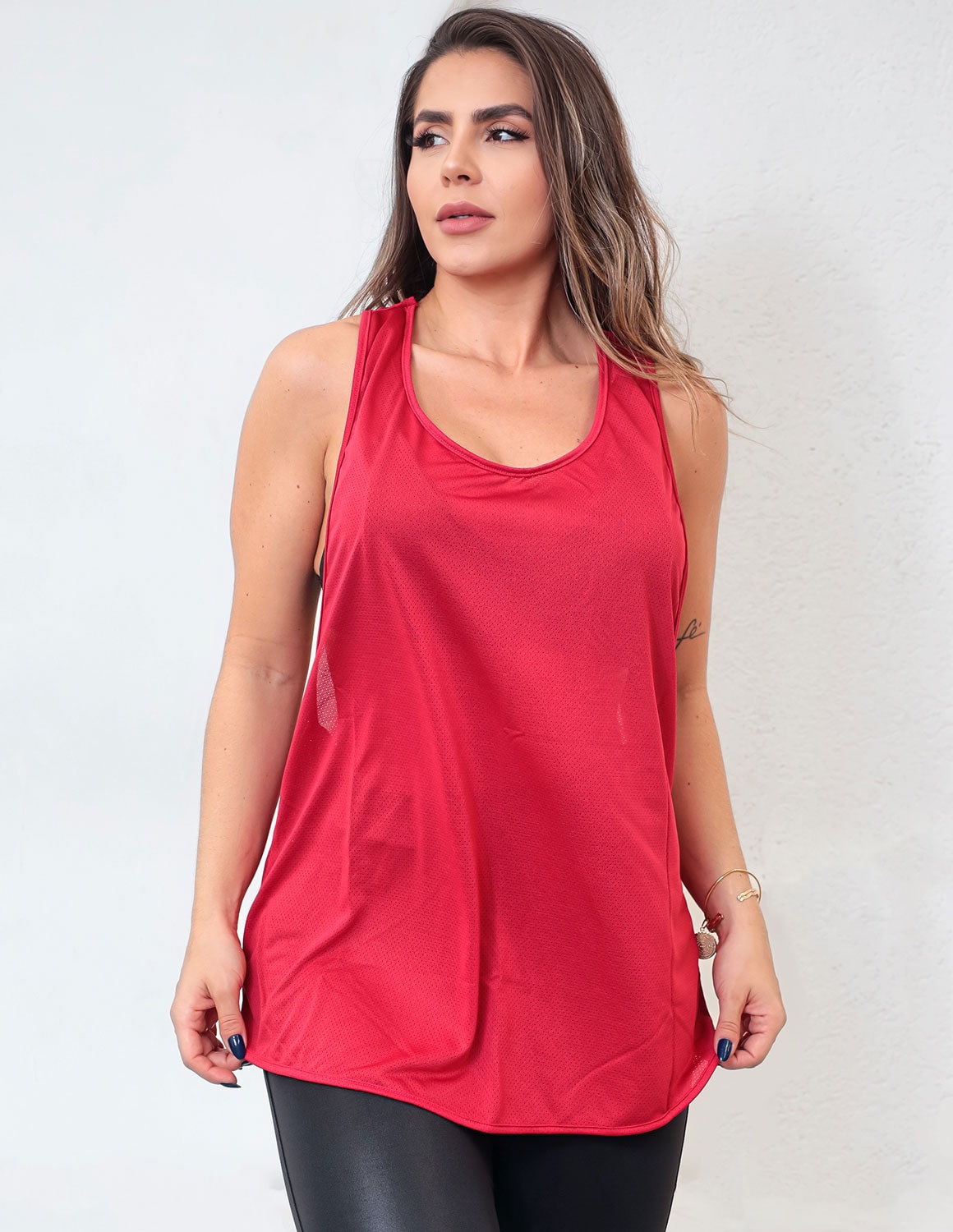 Regata Fitness Vinho em Dry Fit | Ref: 3.3.2501-24