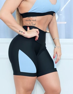 Short Fitness Feminino Curto Academia Treino Suplex