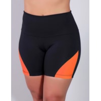 Preto e Laranja Neon