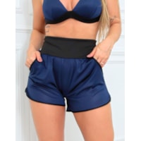 Azul Marinho e Preto