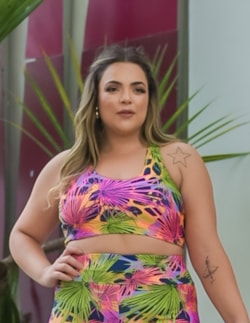 Top Feminino Plus Size Estampado | Ref: 4.4.4434-3242