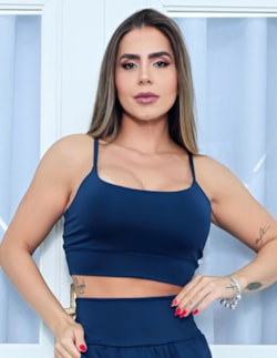 Top Fitness Fitmoda Conforto e Ajuste Perfeito com Bojo e Alças Regulá