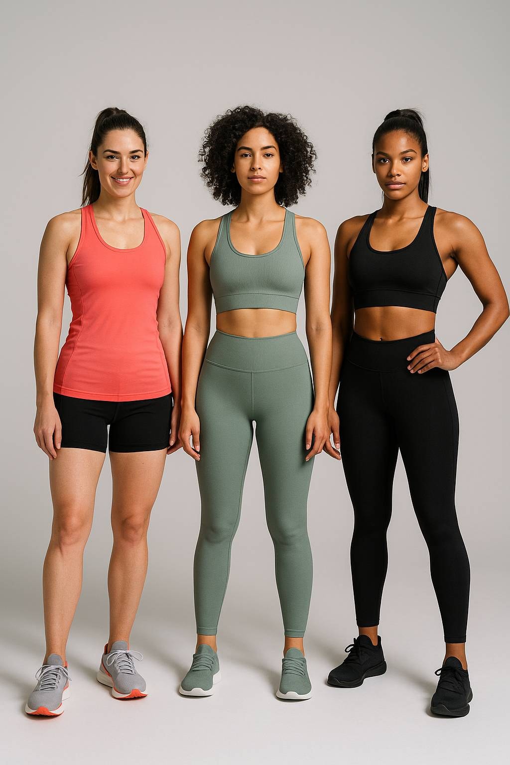 Looks ideais para corrida, yoga e musculação